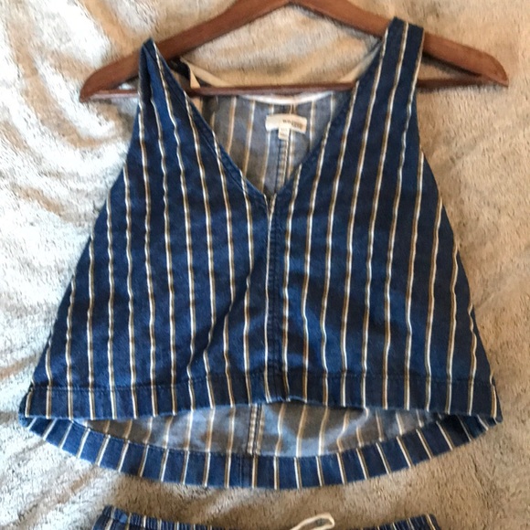 Striped 2 piece play suit - Picture 2 of 4